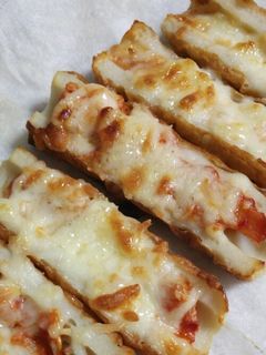 竹輪のキムチーズボート-レシピのメイン写真