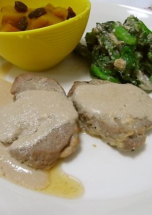 豚ヒレ肉のソテー豆乳ウスターソース-レシピのメイン写真