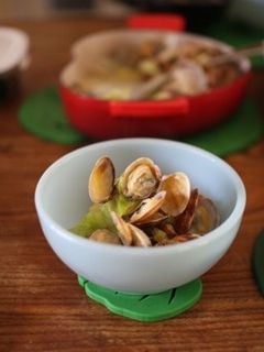 アサリの酒蒸し-レシピのメイン写真