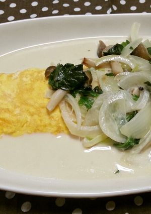 お野菜たっぷりのチーズオムレツ 　　　-レシピのメイン写真