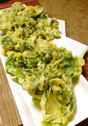 よもぎの天ぷら-レシピのメイン写真