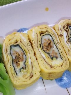 金ごまたっぷり玉子焼き-レシピのメイン写真