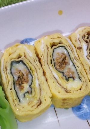 金ごまたっぷり玉子焼き-レシピのメイン写真