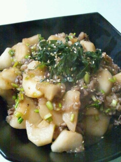 香りで食欲アップ♪カブのオイスター炒め-レシピのメイン写真