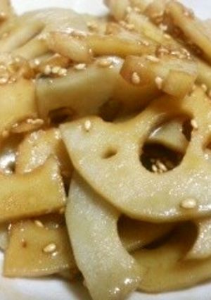 甘過ぎない☆れんこんのきんぴら☆簡単-レシピのメイン写真