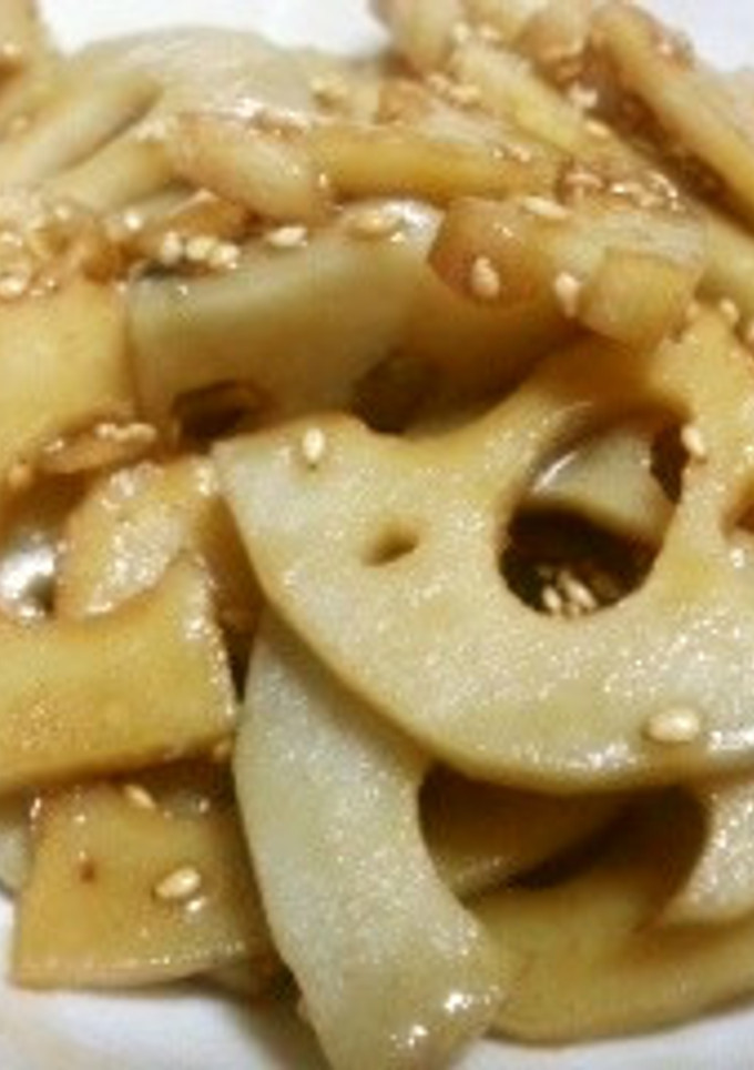 甘過ぎない☆れんこんのきんぴら☆簡単-レシピのメイン写真