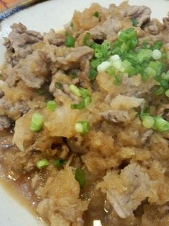 簡単!牛肉のオロシ炒め-レシピのメイン写真