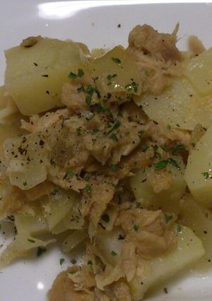 簡単!シーチキンで塩肉じゃが-レシピのメイン写真