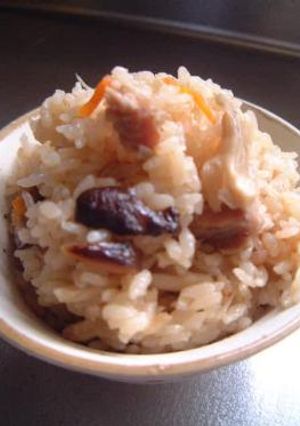 炊き込みご飯（鳥五目）-レシピのメイン写真