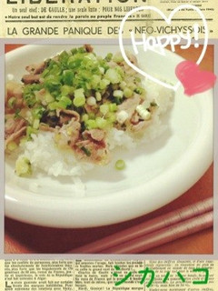 ちょー簡単っ♡ネギ塩豚丼♡-レシピのメイン写真