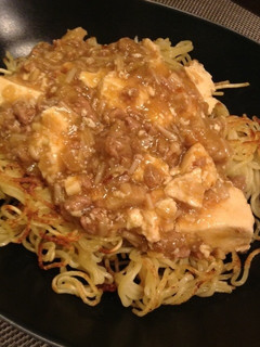 おこげパリパリ麻婆焼きそば-レシピのメイン写真