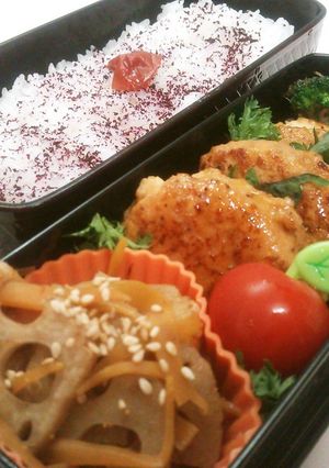 お弁当に鶏つくね-レシピのメイン写真
