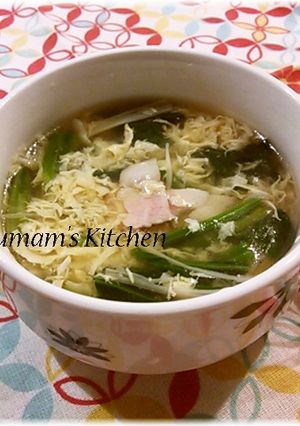 ほうれん草とベーコンのスープ✿-レシピのメイン写真