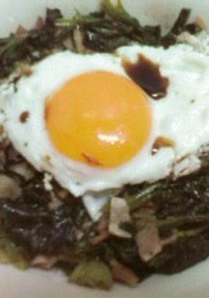 フライパン一つでできる! ポパイ丼-レシピのメイン写真