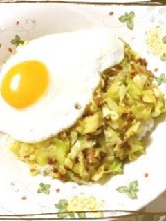 キャベツ丼-レシピのメイン写真