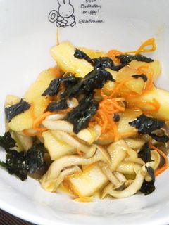 長いもとしめじのバター炒め♬-レシピのメイン写真