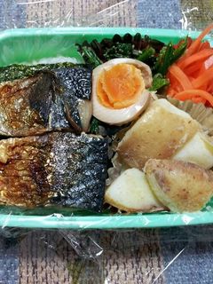 塩さば和風弁当-レシピのメイン写真