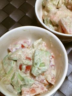 アボカドとトマトのたらこマヨサラダ-レシピのメイン写真