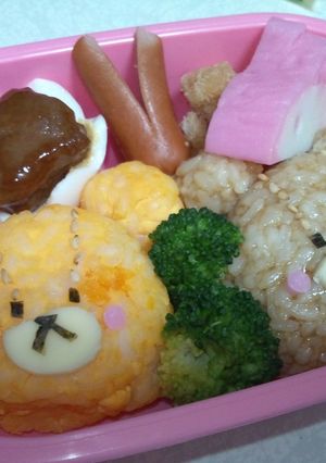 ★ルルロロ★キャラ弁-レシピのメイン写真