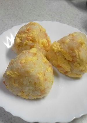 おにぎり[サケ＆玉子]-レシピのメイン写真