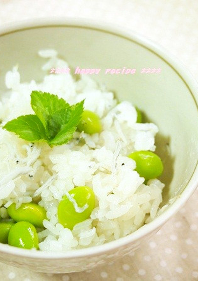 しらすと枝豆のまぜご飯-レシピのメイン写真