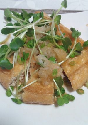 お揚げのさっぱり焼き-レシピのメイン写真
