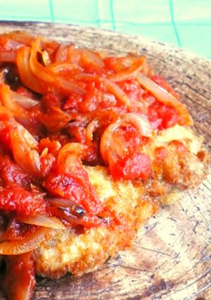 トマトソースのチキンカツ-レシピのメイン写真