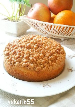 ◇ハニ-アップル・クランブルケーキ◇-レシピのメイン写真
