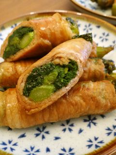 菜の花の肉巻き-レシピのメイン写真