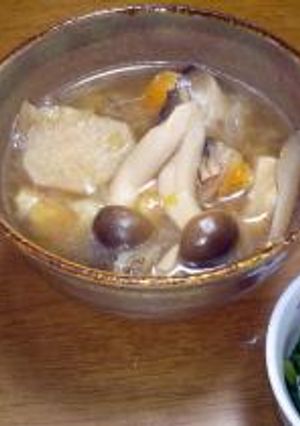 根菜　きのこ汁-レシピのメイン写真