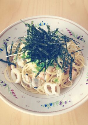 ほぼタパス風(シーフード)スパゲッティ-レシピのメイン写真