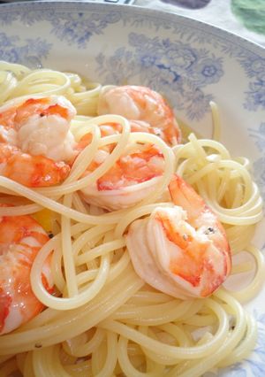 海老とレモンのさわやかスパゲッティ-レシピのメイン写真