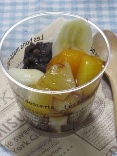 W豆乳♪ フルーツあんみつ-レシピのメイン写真