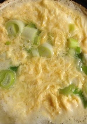 フワモコ♡癒され〜♡卵の味噌汁-レシピのメイン写真