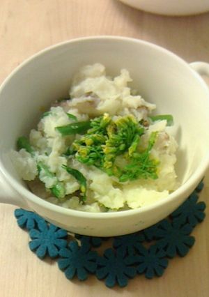 菜の花のポテトサラダ-レシピのメイン写真