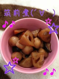 簡単 筑前煮(´ω` )-レシピのメイン写真