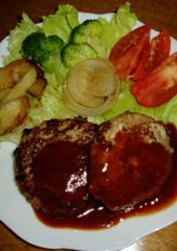 ふっくらハンバーグの焼き方-レシピのメイン写真