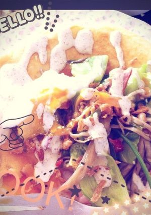 アロハカフェ風野菜も取れるパンケーキ♪-レシピのメイン写真