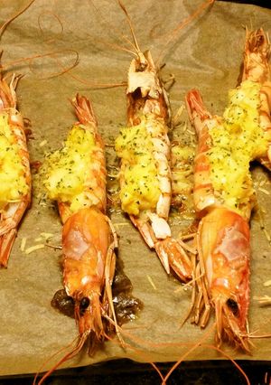 エビとポテトサラダのグリル（リメイク）-レシピのメイン写真