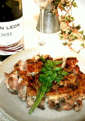おつまみに！＊鶏肉の黒コショウ焼き＊-レシピのメイン写真