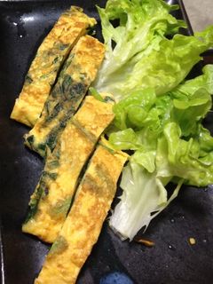 ほうれん草のたまご焼き-レシピのメイン写真