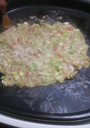我が家の定番もんじゃ焼き-レシピのメイン写真