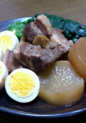 圧力鍋版☆パイナップルの缶詰めで豚の角煮-レシピのメイン写真
