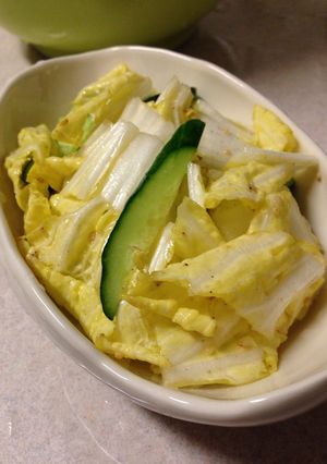 シャキシャキ白菜の胡麻サラダ-レシピのメイン写真