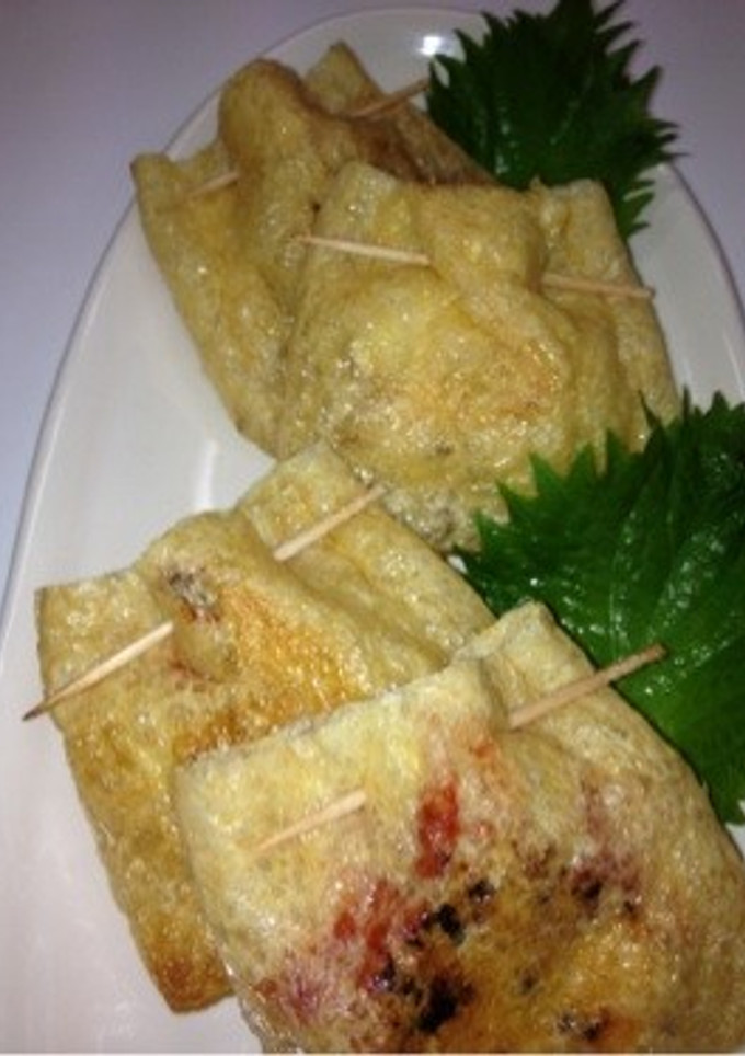 油揚げで^ ^簡単二種のピザ風焼き-レシピのメイン写真