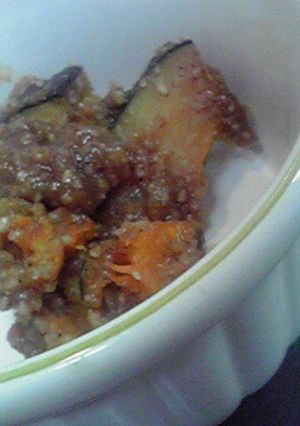 醤油麹で♪カボチャのゴマ和え-レシピのメイン写真