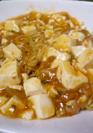 簡単美味しい麻婆あんかけ焼きそば-レシピのメイン写真