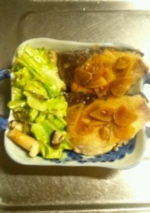 ３月１６日晩飯　【ブリの照り焼き】-レシピのメイン写真