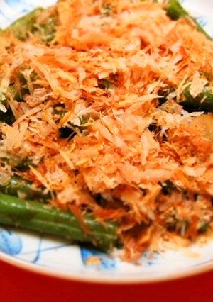 ５分でいんげんおかか和え-レシピのメイン写真