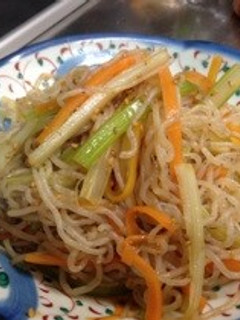 セロリのきんぴら-レシピのメイン写真